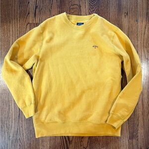 Noah Men’s Classic Crewneck Sweatshirt in Yellow